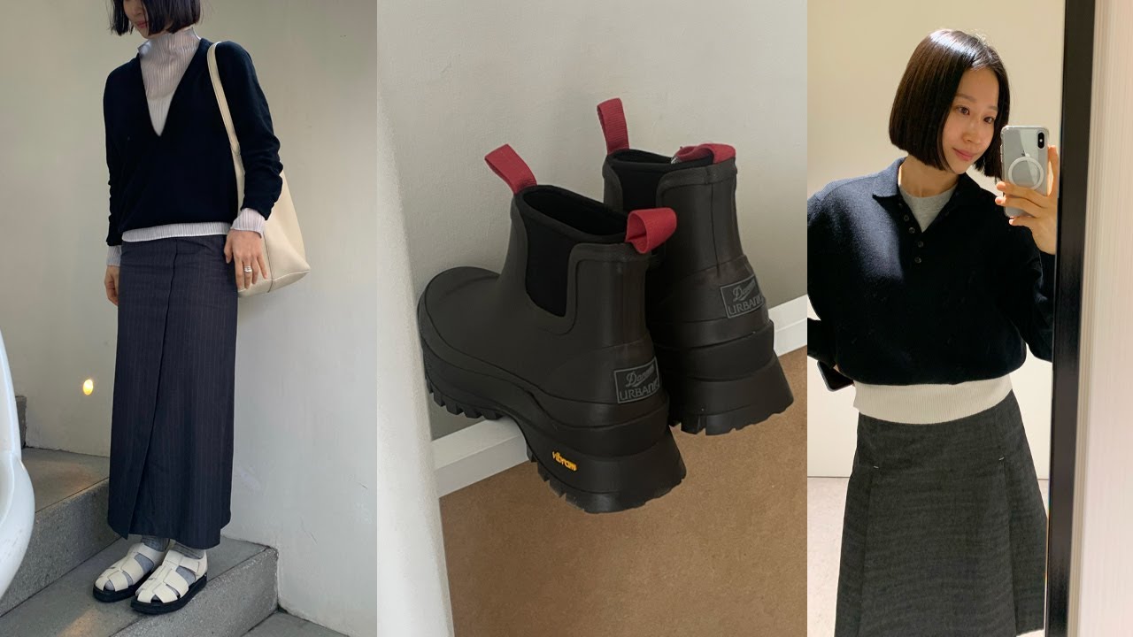 25ss 먼저 만나 본 문달 신상 moondal 🤍 내돈내산 아이템은! | 얼바닉 러버부츠 | 악건성 보습크림 추천 | 다람쥐모임🐿 | (플리츠플리즈, che, 더로우)