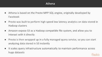 Elastic Databases and Data Processing with AWS : Amazon Athena and Redshift Spectrum | packtpub.com