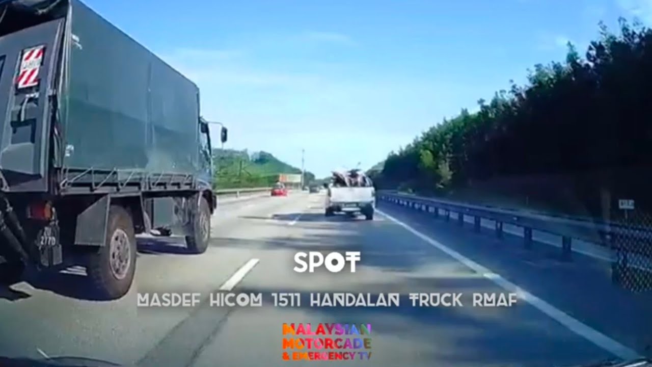Spot Masdef Handalan 1511 Hicom Truck Royal Malaysian Air Force Youtube