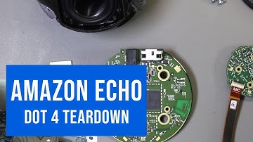 Amazon Echo Dot 4th Generation Teardown & Disassembly | New CPU Inside