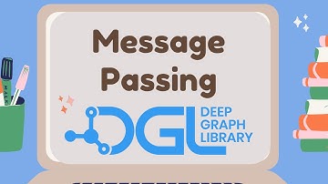 Message Passing for graphs - explained w/ example