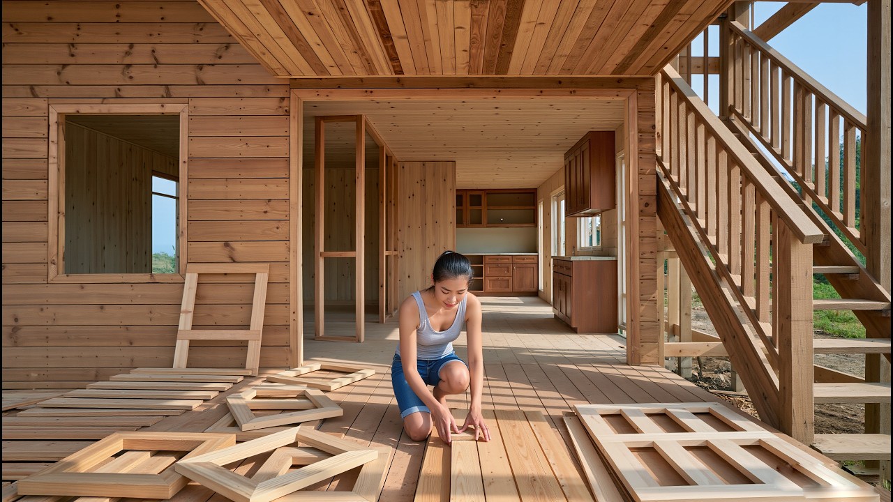 Talented girl miraculously REVIVES abandoned house after 160 days.| by 