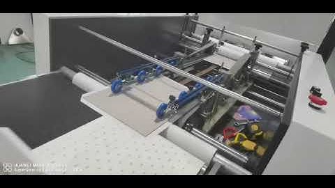 Fully automatic case maker with Yamaha robot positioning, fast job setting fast working