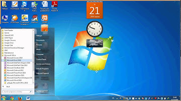 การเข้าโปรแกรม Microsoft Excel 2010