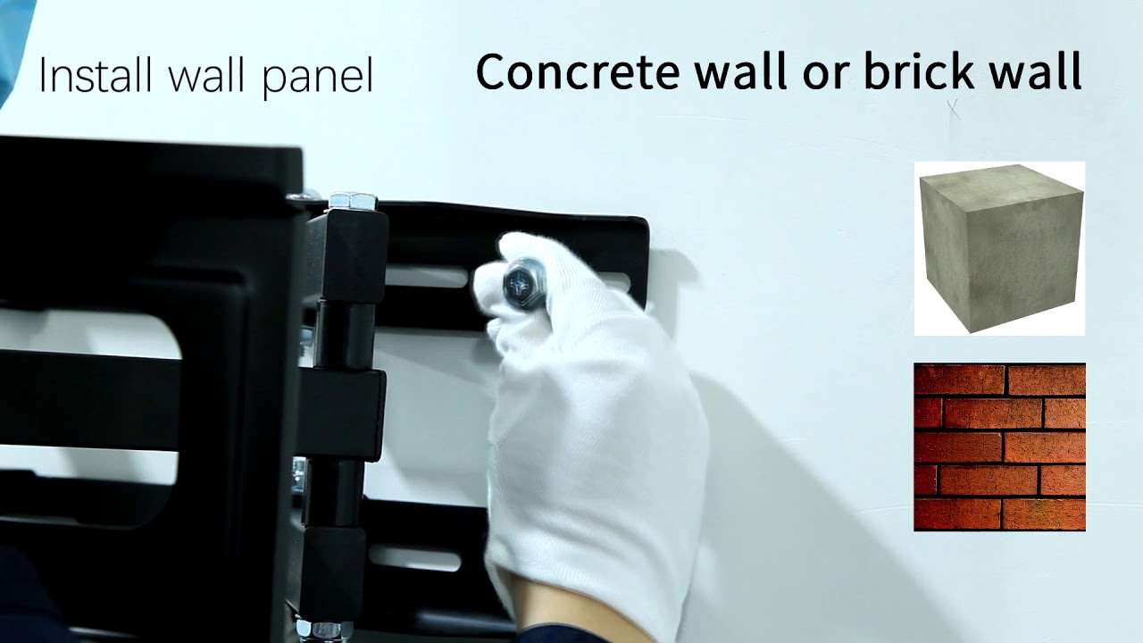 How to Mount a TV to the Wall Simple and Safe Steps ARL507D ES YouTube