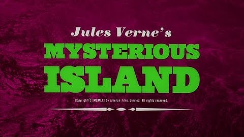 Mysterious Island 1961 title sequence