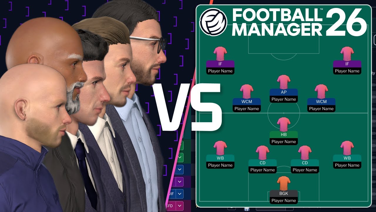 Real Tactics vs Football Manager 26 | FM26 Beta