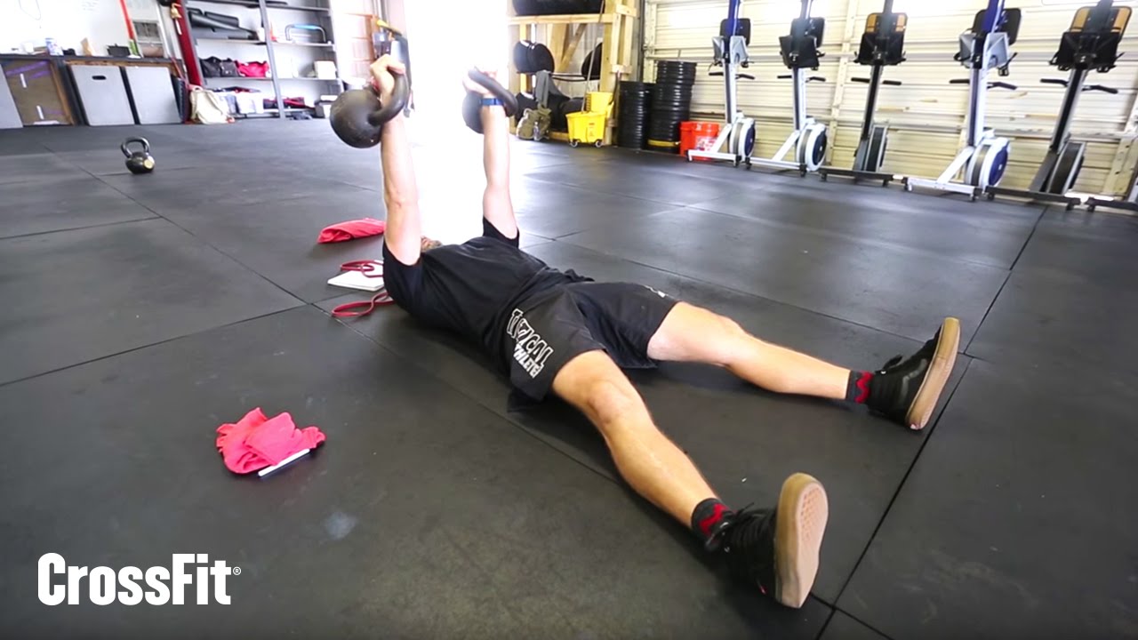 Kettlebell Bench Press On Floor