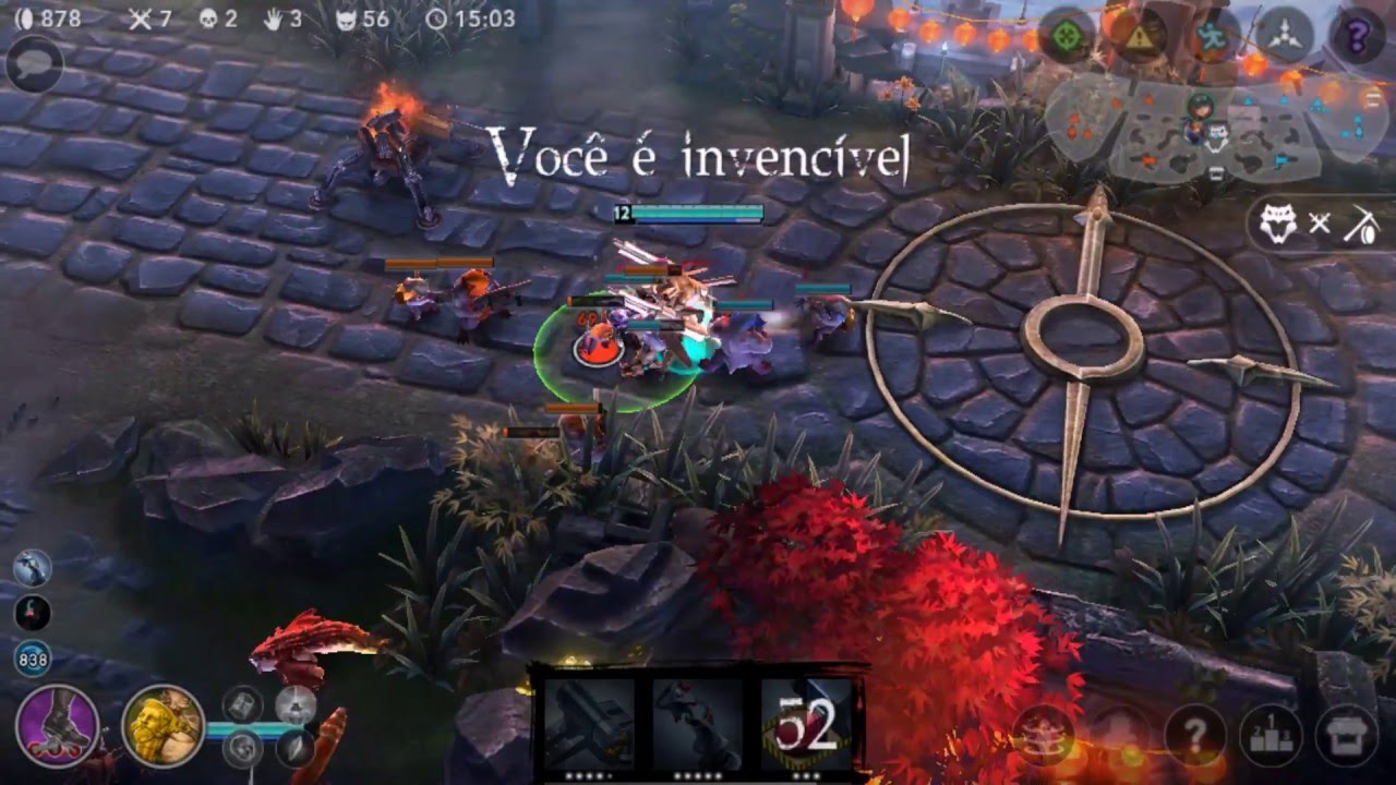 VAINGLORY - Atlas Pauldron X Krull. Eu de Joule  ( Desafio do Goku Partida 3)