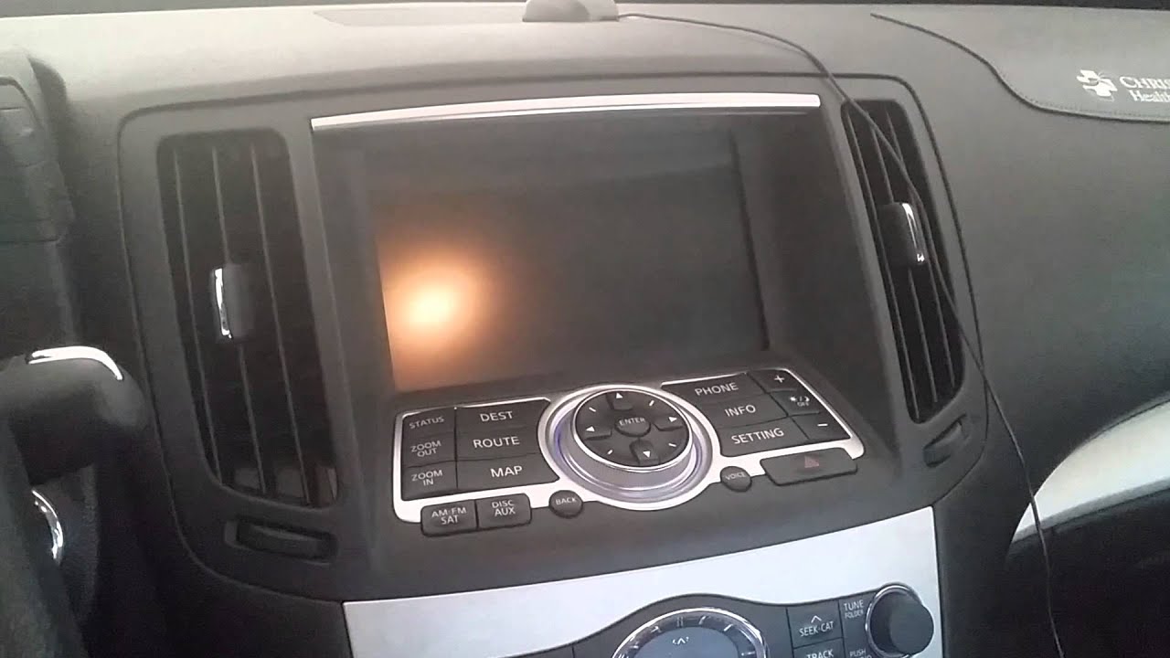 2007 G35 G37 Sedan No Radio A C Navigation Not Working Stuck You 2007 G35 G37 Sedan No Radio A C Navigation Not Working Stuck