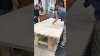 Making a nice BIG assembly table! | #shorts