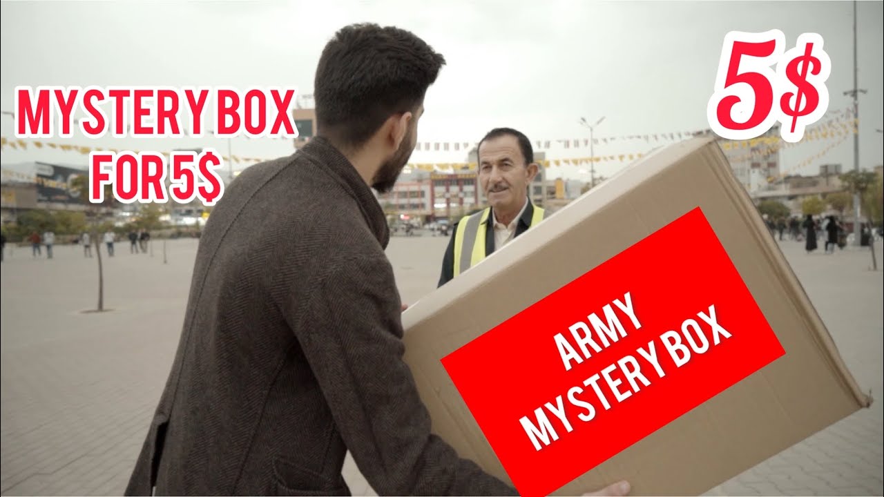 Army Mystery Box for 5$ l ئارمى مستري بوكس