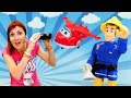 Видео для детей с игрушками — Маша Капуки Кануки, Пожарный Сэм и цветные машинки