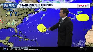 Two areas of interest in the Atlantic for possible development
NHC tracking two areas that has a chance for development.
WJCL is your home for Georgia breaking news and weather. For your latest Georgia news and weather visit: https://www.wjcl.com/
For licensing inquiries: https://www.wjcl.com/licensing Two areas of interest in the Atlantic for possible development