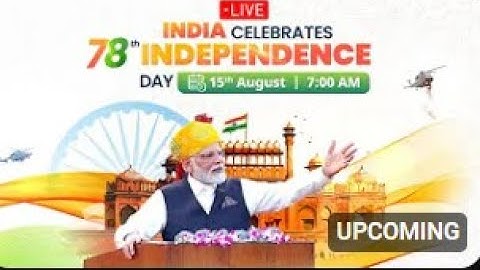 78th Independence Day Live | PM Modi Live from the Red Fort | 15 August 2024 Live