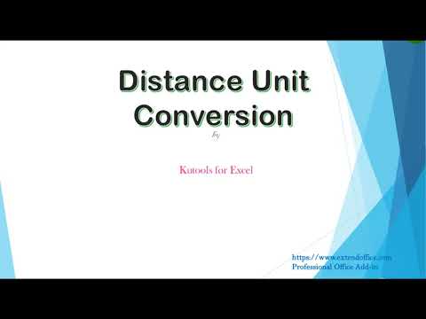 How To Convert Feet To Inches, Miles, And Meters Easily In Excel?