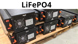 $100/kwh Huge LiFePO4 Lithium Battery First Look