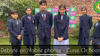 Very Impressive English Debate Mobile Phones - Boon Or Curse Real Public School