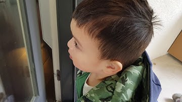 MAX DOES EXERCISE BY TRAMPOLINE