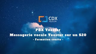 La Messagerie Vocale Sur Un S20 - Cdx Telecom