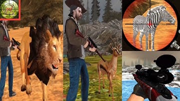 Jungle Deer Hunting Games 3D Android iOS Walkthrough Gameplay Part 1