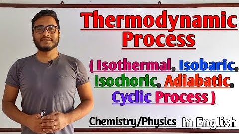 Thermodynamics Processes (Isothermal, Isobaric, Isochoric, Adiabatic & Cyclic).. @GTSCIENCETUTORIAL