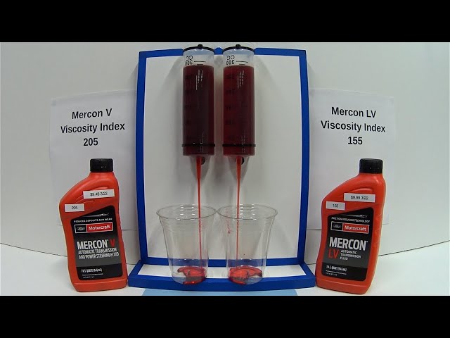 Motorcraft Mercon V vs. Mercon LV - Ford Automatic Transmission Fluid 