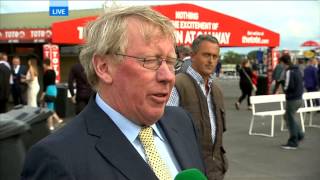 Racegoers Try To Get On The News Rté Sports News