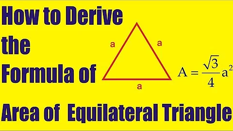 How to Derive Area of Equilateral Triangle Formulae by Using Heron Formulae