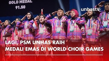 PSM Unhas Raih Medali Emas di World Choir Games