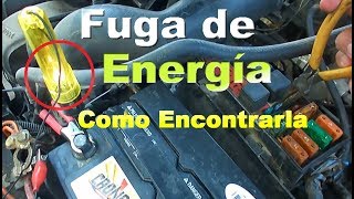 Prueba de Fuga de Corriente de la Batería del Auto 【Diagnóstico paso a paso】