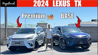 Lexus TX: Differences from Base to Premium for 2024 Lexus TX 350