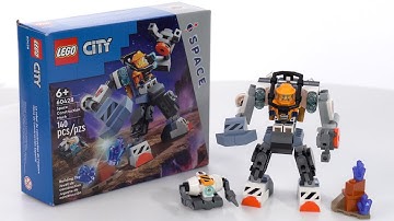 LEGO City Ruimtebouw Mech 60428 review!