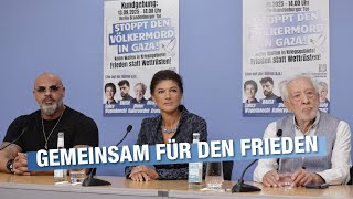 Frieden statt Wettrüsten! Kundgebung am 13.9. in Berlin feat. Massiv \& Dieter Hallervorden