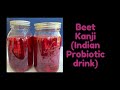 Beet Kanji || Indian Probiotic Drink (Paleo, AIP, Whole30)