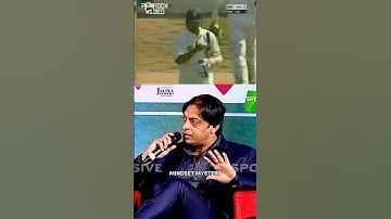 Shoaib Akhtar On Taking Consecutive Wickets Of Dravid & Sachin #cricket #shorts