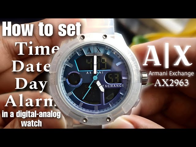 HOW TO SET TIME In-