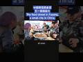 The food street in Fuyang,  China, was extremely popular during the May Day holiday.#china