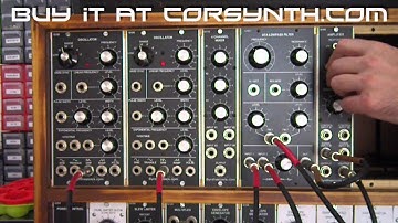 Corsynth C101 Overview + FM ( Modular Synthesizer )