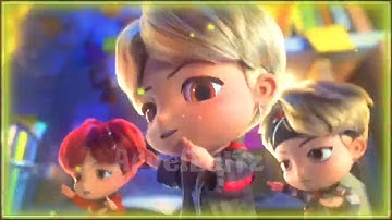 BTS Animation [EDIT] 💜💜💜 #bts #btsarmy #tinytan  #btsedits