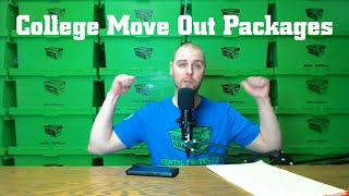 College Move Out Packages | Rental Crates.com