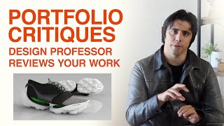 Industrial Design Professor Critiques Student/Grad Portfolios