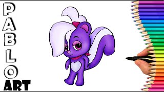 How To Draw Nina From Pinkfong Learn To Draw Step By Step