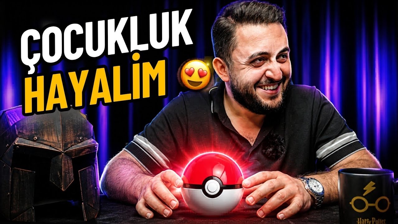 Çocukluk Hayalimi Gerçek Yaptım 😍 | 3D Print Pokeball