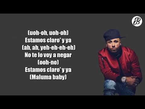 X Remix - Nicky Jam x J Balvin x Ozuna x Maluma (LETRA)