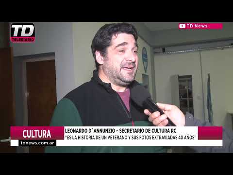 LEONARDO DANNUNZIO   SEC DE CULTURA   SE INAUGURO UNA MUESTRA HOMENAJE A LOS 40 AÑOS DE MALVINAS 01