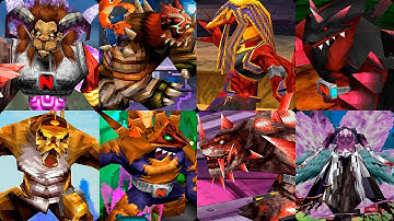 Crash Mind Over Mutant (DS) - All Mutants & Titans | 4K 60FPS