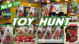 TOY HUNT: NEW WWE located! Basically still finding chases at Walmart!