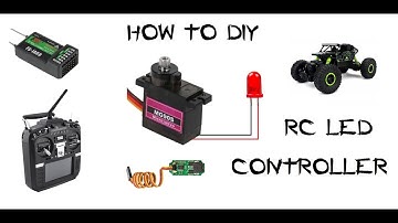 How to DIY RC LED CONTROLLER using old Servos