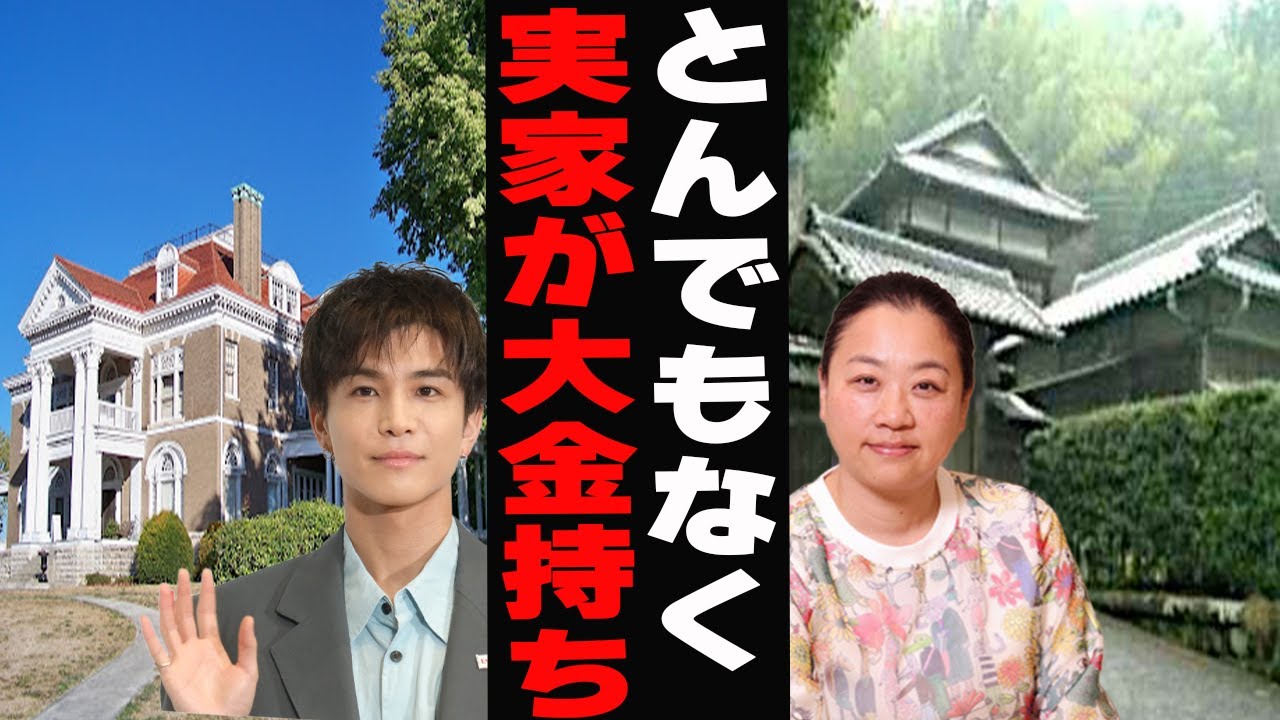 とんでもなく実家がお金持ちな芸能人